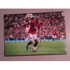 Signed photo of Andreas Pereira the Manchester United footballer.